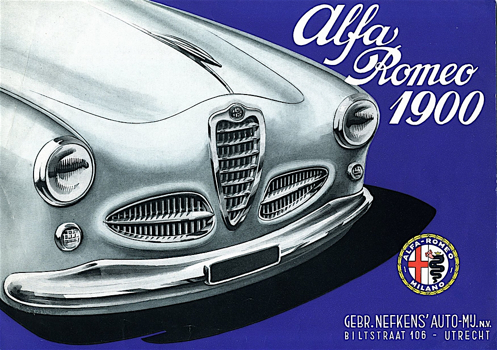 1950 Alfa Romeo 1900 Brochure